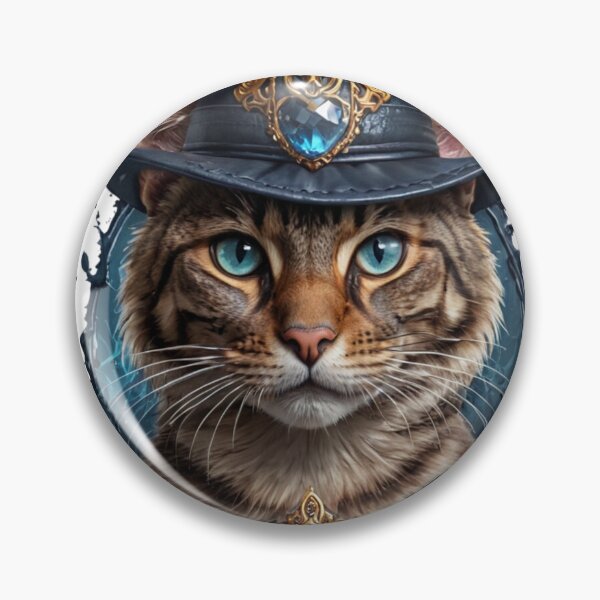 Item preview, 青玉の猫男爵 designed and sold by CamillaCreation.