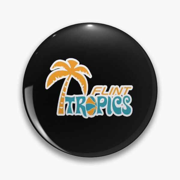 Artikelvorschau, Flint Tropics Retro T-Shirt entworfen und verkauft von AntwanAberna.