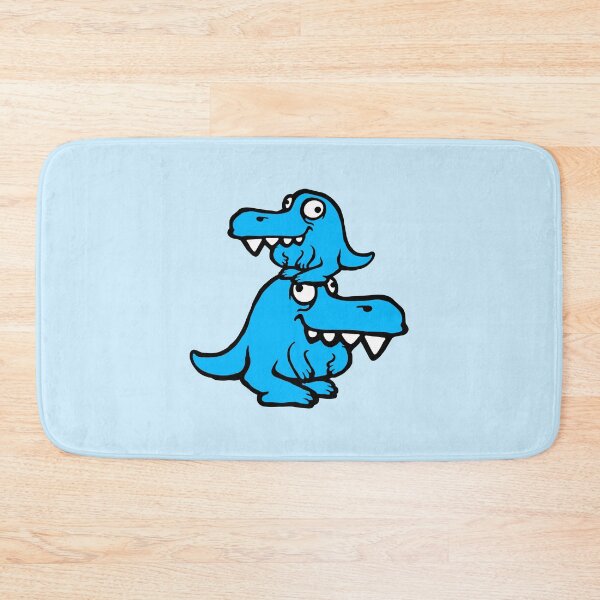 Item preview, Two Dino Child Dad Mom on top funny designed and sold by shirt-o-mat.