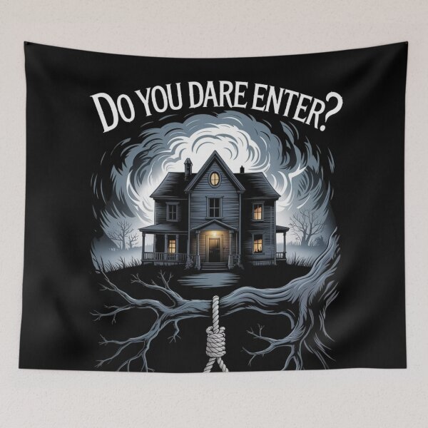 Item preview, Halloween Inspired do you dare enter horror designed and sold by Nordic Echo.