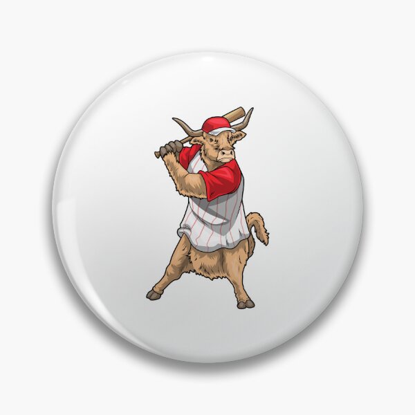 Item preview, Highland cow Baseball Baseball bat designed and sold by Snabdesign84.