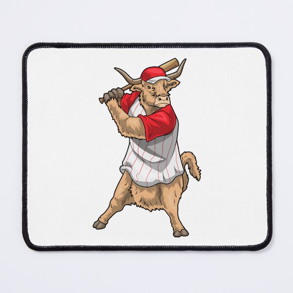 Item preview, Highland cow Baseball Baseball bat designed and sold by Snabdesign84.