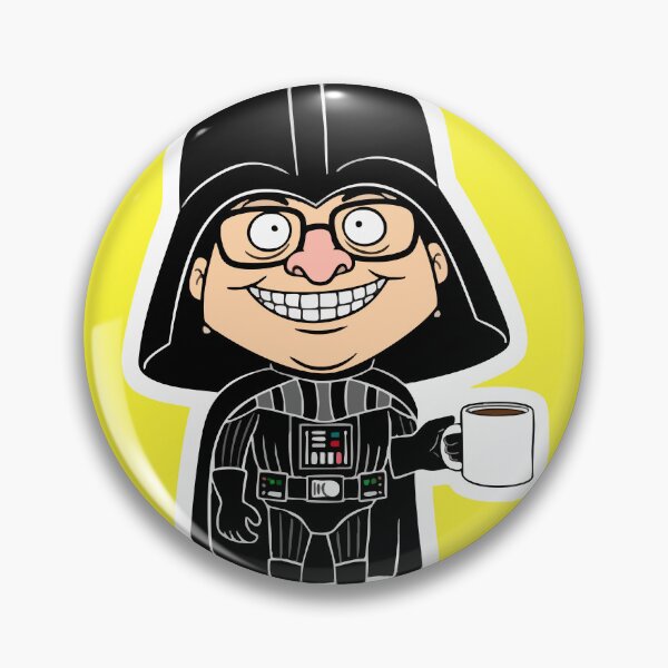 Item preview, Dart Vader caricature, Spaceballs funny movie designed and sold by Painted Planet.