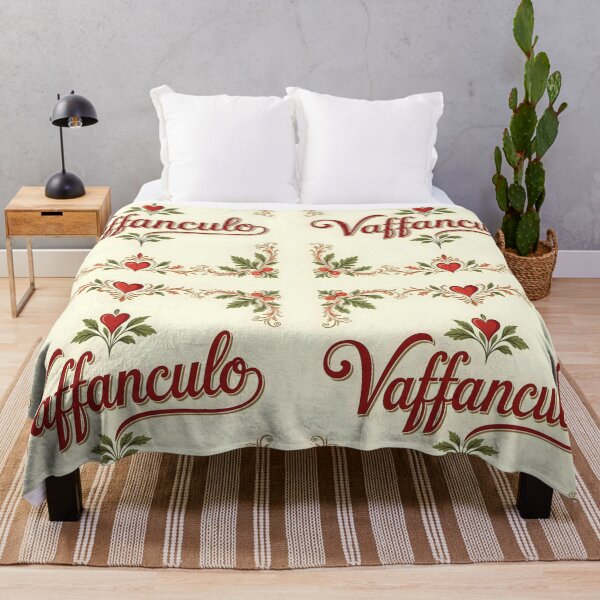 Item preview, Vaffanculo – hertsy vintage flair pun designed and sold by EmeraldeaArt.