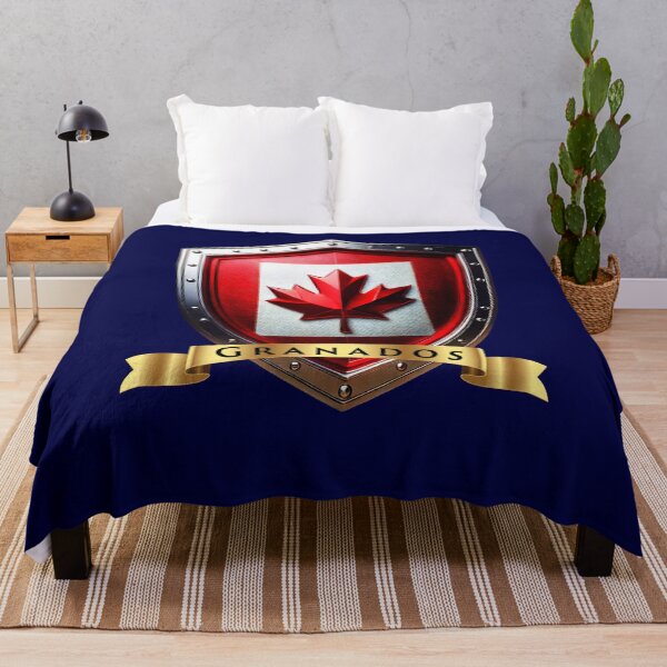 Item preview, Granados Family Canada Shield, Maple Leaf Heraldry Crest designed and sold by Highlandkings.