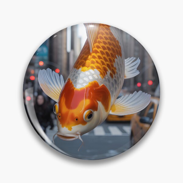 Item preview, Fish Out of Water - Funny & Awkward Fish Art designed and sold by CanvasCarousel.