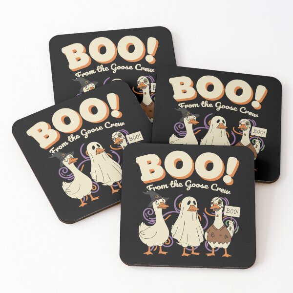 Item preview, Boo! From the Goose Crew - GEESE HALLOWEEN GANG designed and sold by justyna-s28.