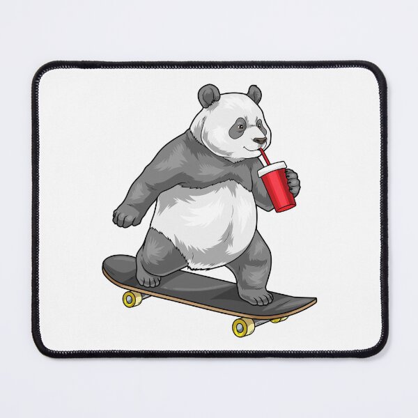 Item preview, Panda Skater Skateboard designed and sold by Snabdesign84.