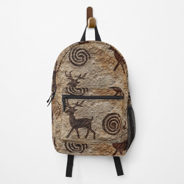 Item preview, Ancient Cave Art - Deer On Stone Pattern designed and sold by HausKatz.