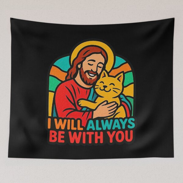 Item preview, Matthew 28:20 I Am With You Always designed and sold by plushism.