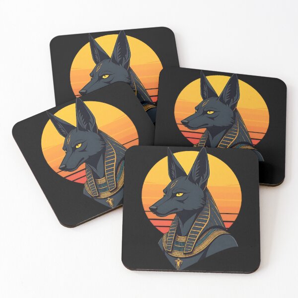Item preview, Anubis God of Death - Ancient Egyptian Mythology Art designed and sold by HossamAlsadainy.