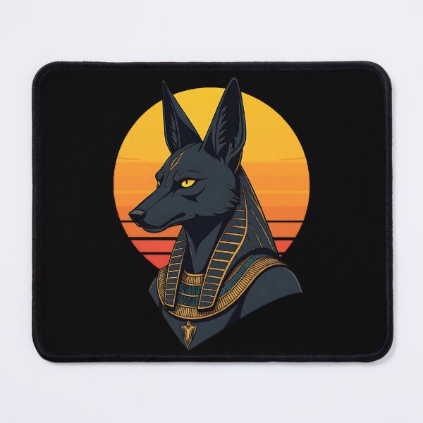 Item preview, Anubis God of Death - Ancient Egyptian Mythology Art designed and sold by HossamAlsadainy.