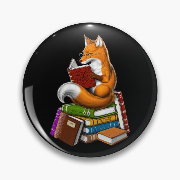 Item preview, Fox Reading A Book designed and sold by underheaven.