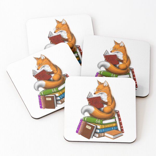 Item preview, Fox Reading A Book designed and sold by underheaven.