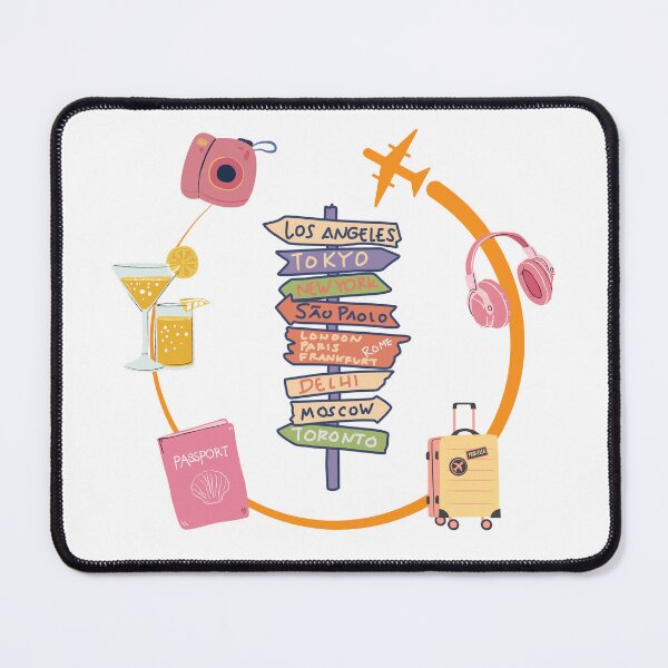 Item preview, Wanderlust Vibes – Travel Essentials Design designed and sold by itsmesquared.