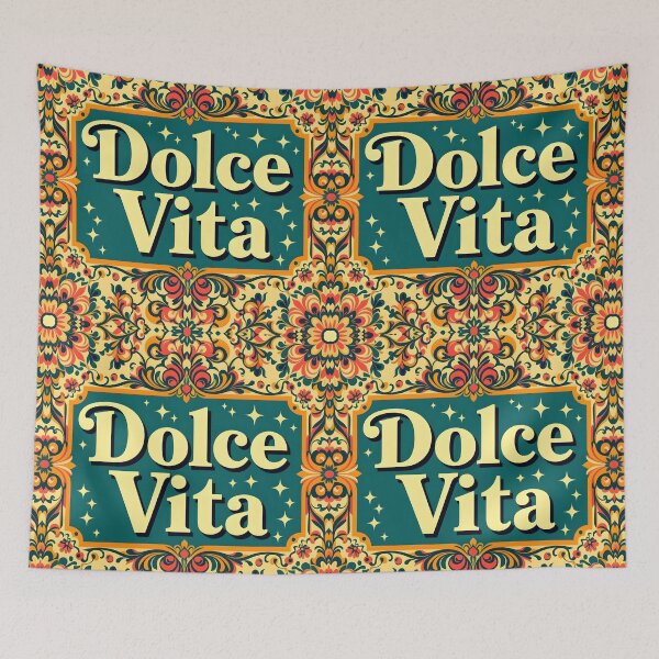 Item preview, Dolce Vita – Folk Floral Charm designed and sold by EmeraldeaArt.