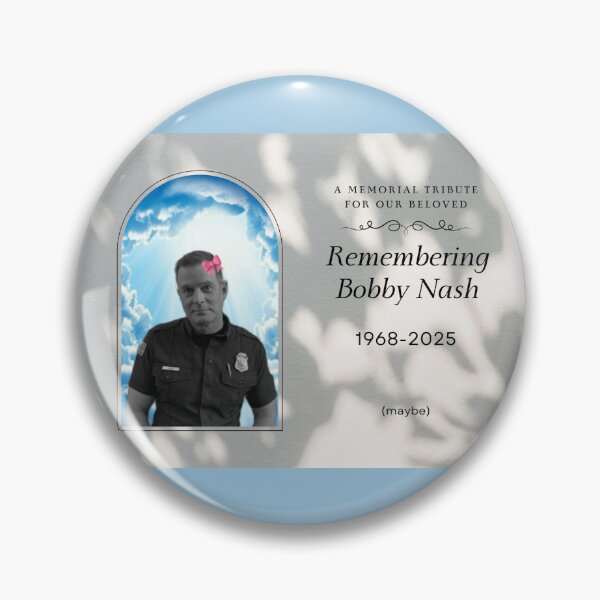 Item preview, Memorial Tribute to Bobby Nash designed and sold by jenivy95.