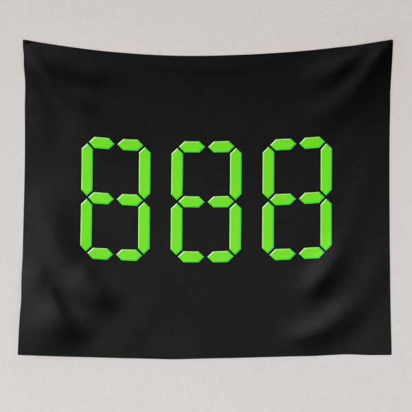 Item preview, 888, Green Angel Numbers Wish designed and sold by Memes N Lore .