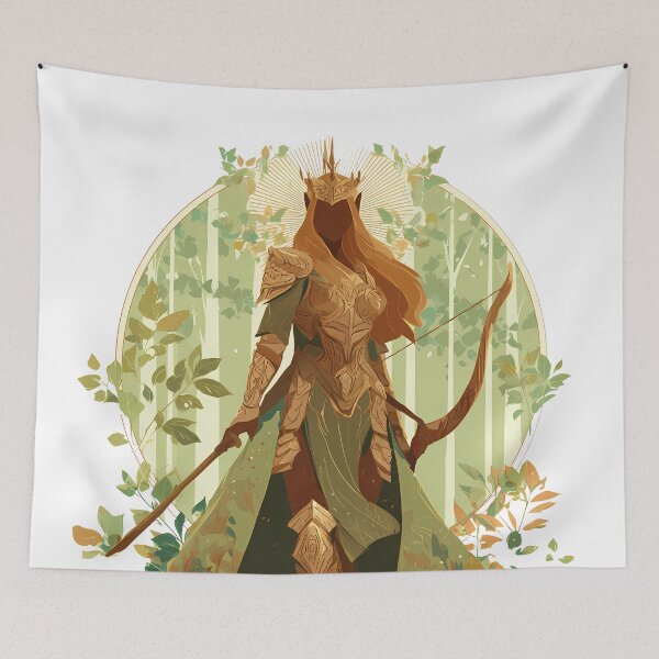 Item preview, Verdant Huntress designed and sold by Calithrae.
