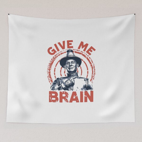 Item preview, Give me brain designed and sold by NicMacTees.