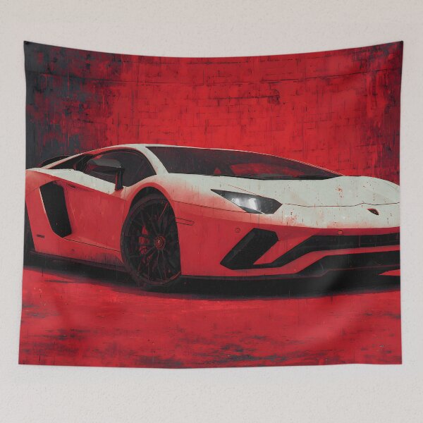 Item preview, Lamborghini LP780-4 Ultimae Supercar Pop Art – Luxury Wall Decor designed and sold by AutoPopStudio.