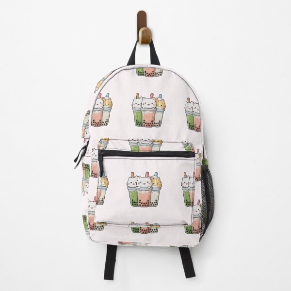 Item preview, Cute Boba Cat Bubble Tea Shirt Design designed and sold by ArgentoArt.