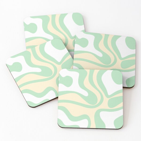 Item preview, Green and Cream Beach Swirl designed and sold by MatthewLaMorsa.