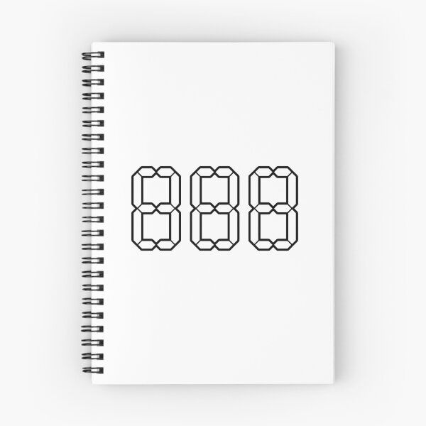 Item preview, 888, Outline Angel Numbers Wish designed and sold by Memes N Lore .