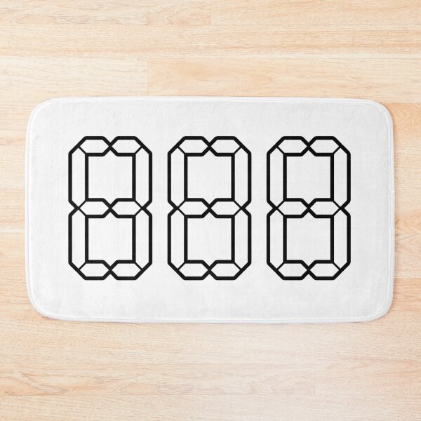 Item preview, 888, Outline Angel Numbers Wish designed and sold by Memes N Lore .