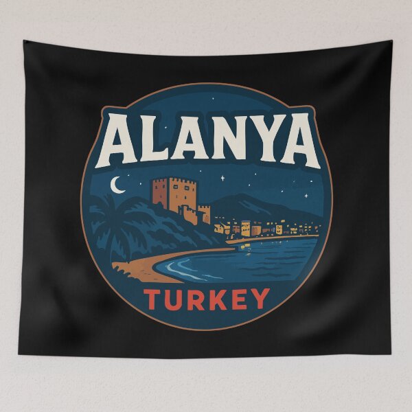 Item preview, Alanya Turkey Travel designed and sold by TomFrontierArt.