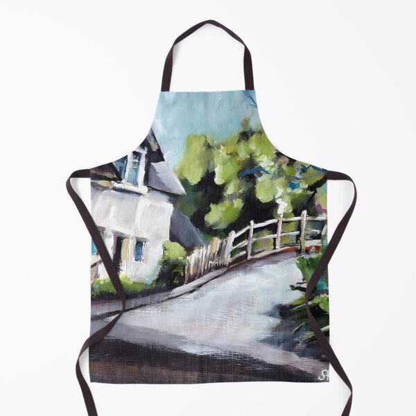Aperçu de l'œuvre Countryside View - English Street Scene créée et vendue par st1art.