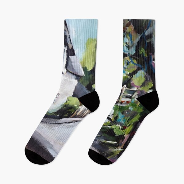 Item preview, Countryside View - English Street Scene designed and sold by st1art.