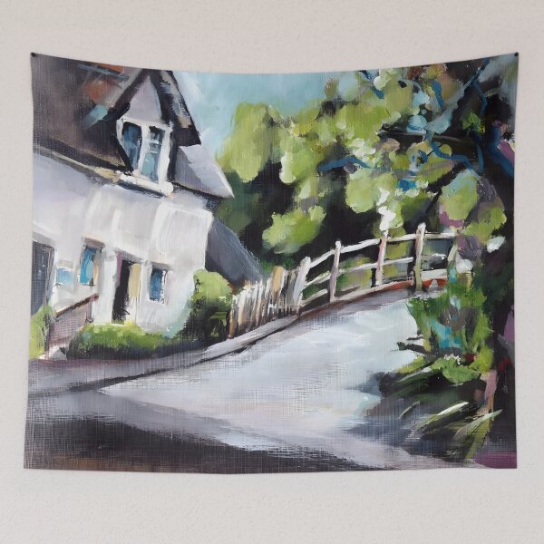 Item preview, Countryside View - English Street Scene designed and sold by st1art.