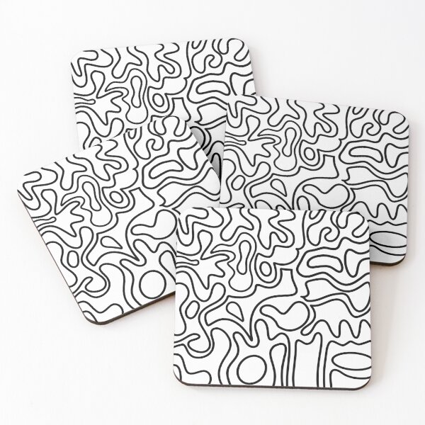 Item preview, Random Pattern Black Color Of Lines designed and sold by MatthewLaMorsa.