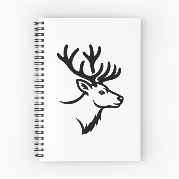 Item preview, Reindeer Head in Profile designed and sold by theartfulaspie.