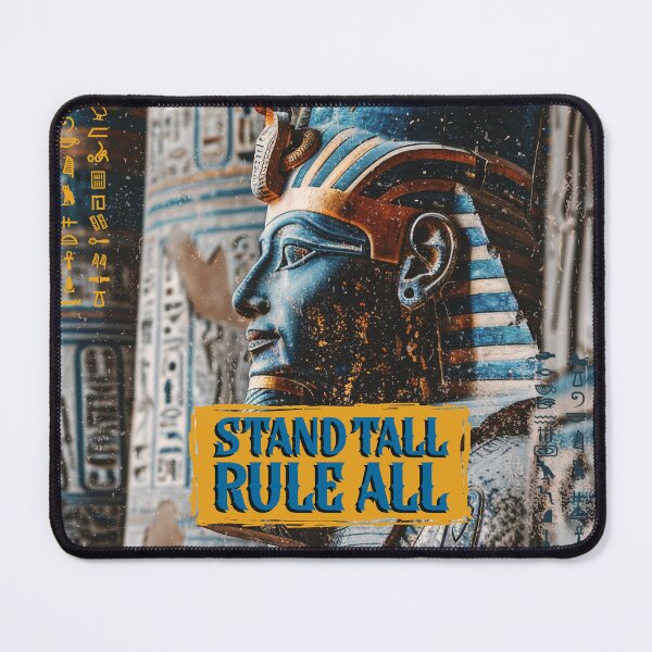 Item preview, Pharaoh Spirit – Stand Tall, Rule All Egyptian Design designed and sold by DaVinciFeather.