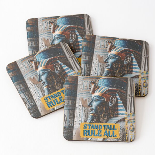 Item preview, Pharaoh Spirit – Stand Tall, Rule All Egyptian Design designed and sold by DaVinciFeather.