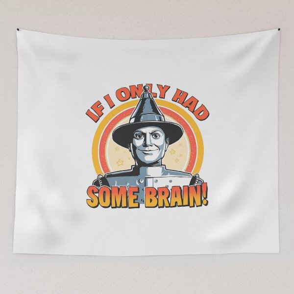 Item preview, If I only had some Brain! designed and sold by NicMacTees.