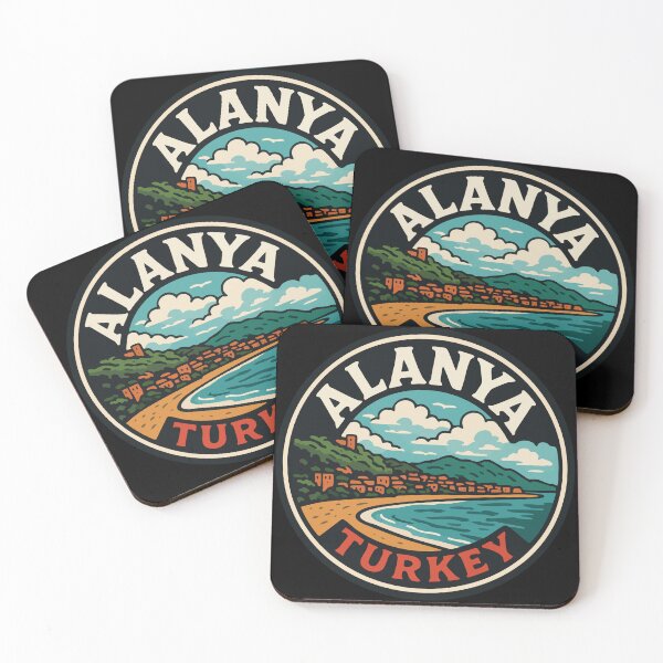 Item preview, Alanya Turkey Travel Retro designed and sold by TomFrontierArt.