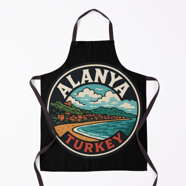 Item preview, Alanya Turkey Travel Retro designed and sold by TomFrontierArt.
