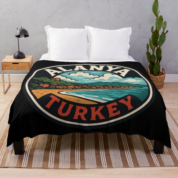 Item preview, Alanya Turkey Travel Retro designed and sold by TomFrontierArt.