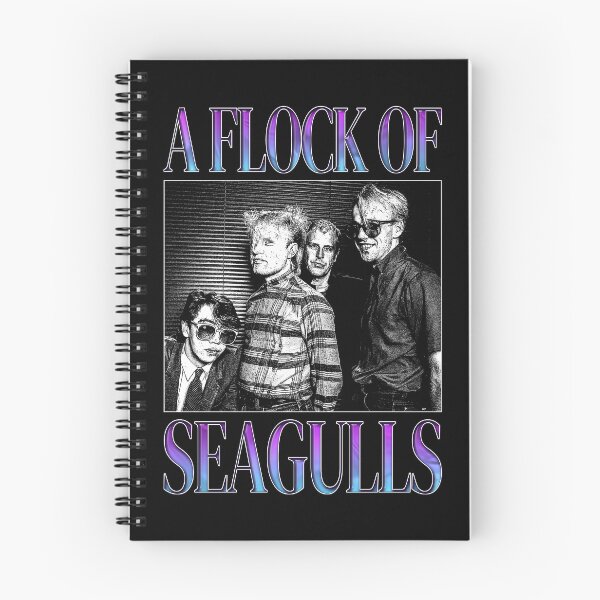 Item preview, A Flock Of Seagulls - 80s Fanmade designed and sold by tropicalsuits.