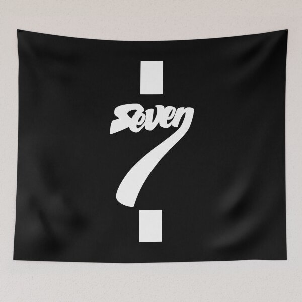 Item preview, Seven 7 – Bold Typography Number Design for Minimalist Style designed and sold by redwolf92.