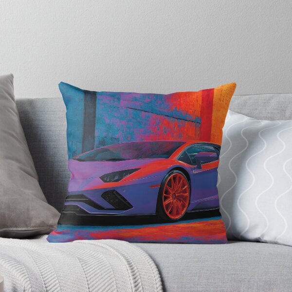 Item preview, Lamborghini LP780-4 Ultimae Car Art Print – Italian Supercar Poster designed and sold by AutoPopStudio.