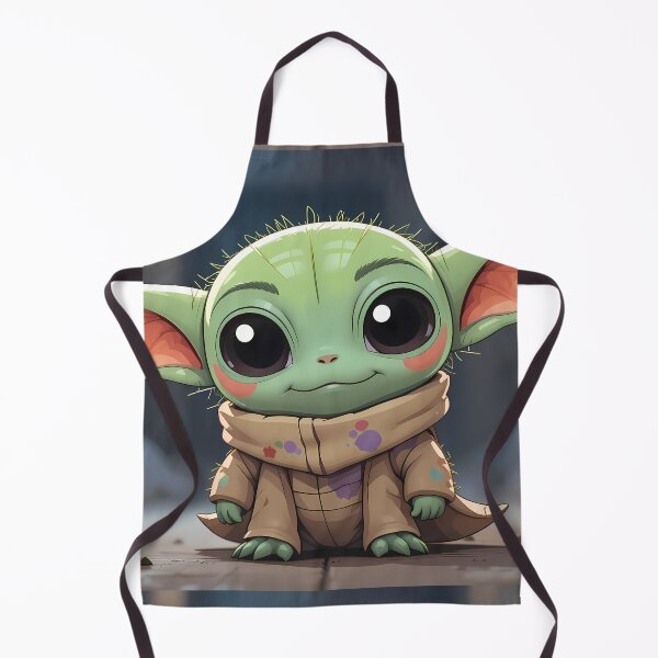Item preview, Yoda Adorable Star Wars Characters Playful Cartoon Style designed and sold by ART ATTACK ZONE.