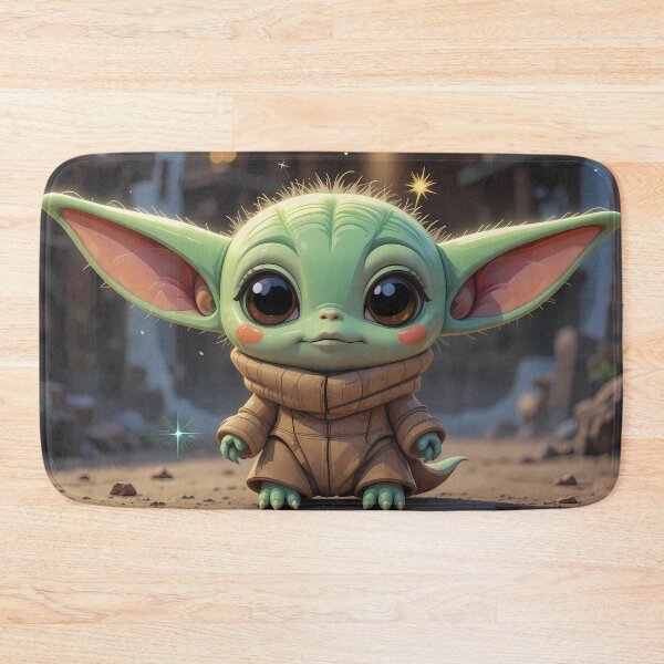 Item preview, Baby Yoda Star Wars Characters Playful Cartoon Style designed and sold by ART ATTACK ZONE.