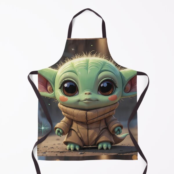 Item preview, Baby Yoda Star Wars Characters Playful Cartoon Style designed and sold by ART ATTACK ZONE.