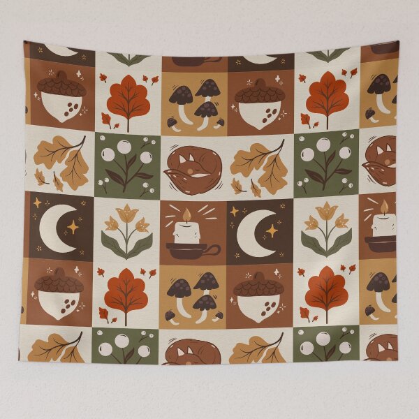 Item preview, Cozy fall pattern  designed and sold by Aakanksha97.