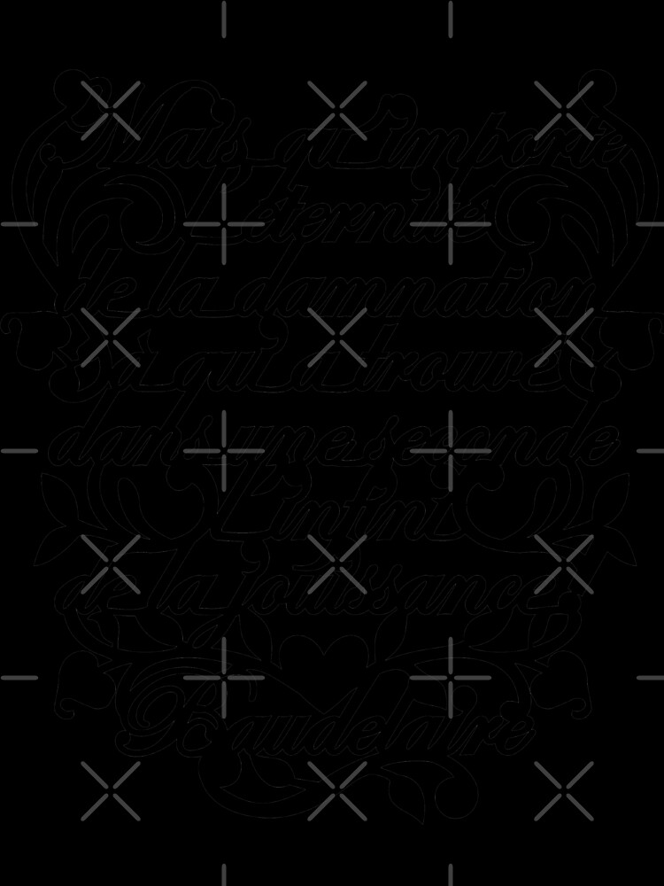 Imagen 7 de 7, Camiseta holgada con la obra Classics are Cool: Baudelaire, diseñada y vendida por VictoriaCF.