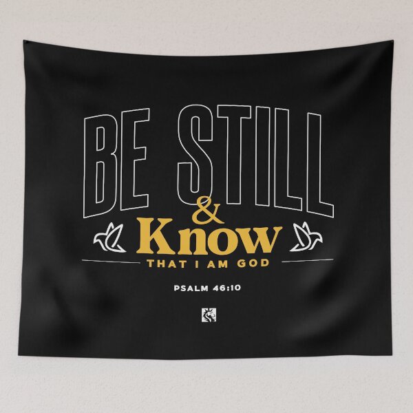 Item preview, Be Still and Know - Psalm 46:10 Christian Faith Design designed and sold by grmnts by KCC.